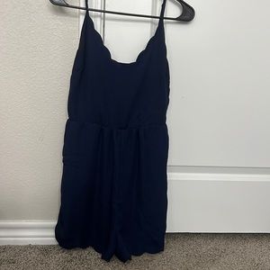 Altr’d State Navy Blue Romper
